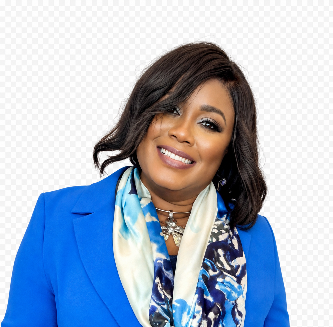 Reine Sonia BOUO. T., fondatrice de la Fondation 25:35